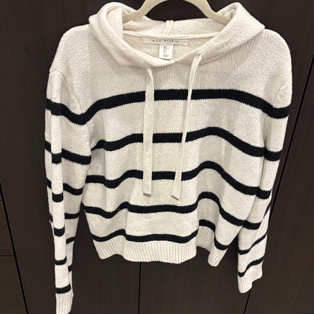 Max Studio Cream Knit Sweater